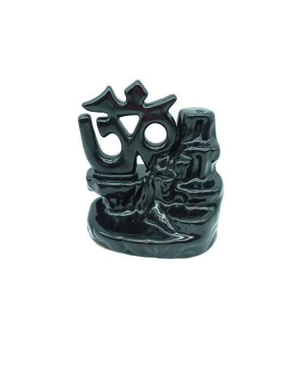 Porte encens Backflow Céramique OM 15 cm